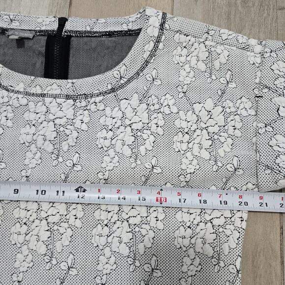 Talbots Crewneck Casual Confortable Short Sleeve Femenine Mini Dress M Casual - Picture 9 of 13